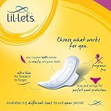 Lil-Lets Super Soft Ultra Thin Pads with Wings Normal Absorbency 112 Count view 4