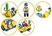 Take Apart Bump and Go Musical Truck with Lights TG657 – Fun Take Apart Construction Toy for Toddlers (Boys & Girls) Aged 3,4,5,6 – Includes Sounds & Toy Electric Drill by ThinkGizmos