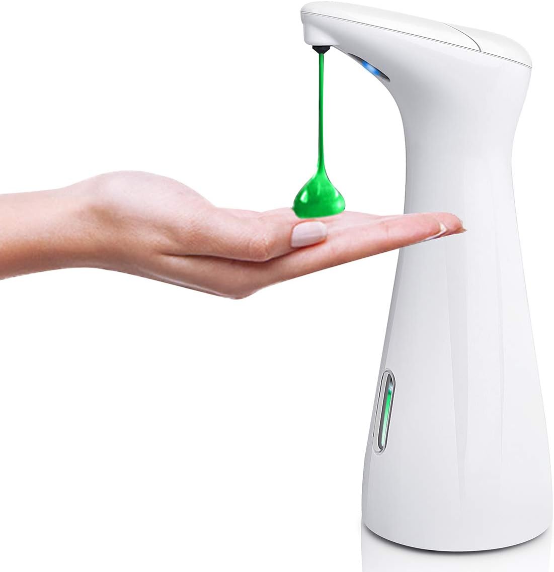Meiger Automatic Soap Dispensers, Sensor Hands Free Soap Dispenser 300ml Battery Operated Liquid Soap Dispenser, Electronic Soap Dispensers for Bathroom Kitchen