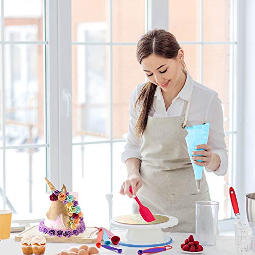 Macaron Kit Silicone Baking Mat - (21pcs Set), Macaron silicone mat baking set, Macaroon Piping Bag and Piping Tip for Beginner and Professional.
