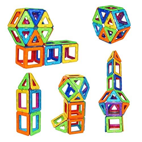 New 24pcs Mini Magnetic Designer Construction Set Model & Building Toy Plastic Magnetic Blocks Educational Toys for Kids Gift