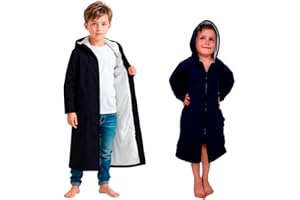 MACAR Waterproof Swim Parka with Towel Lining – Ideal for Poolside & Outdoor Activities