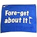 Giggle Golf Fore-get About It Golf Towel