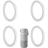 4pcs Seal Rings for BOLOLO Portable Bottle Warmer | Premium Silicone Lid Ring BPA Free Replacement Parts Accessories Gasket Sealing O Rings Compatible with BOLOLO