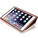 KAVAJ iPad Air 2 Leather case Cover Hamburg Cognac Brown - Genuine Leather with Stand-up Feature. Thin Smart Cover as Premium Accessory for The Original Apple iPad Air 2