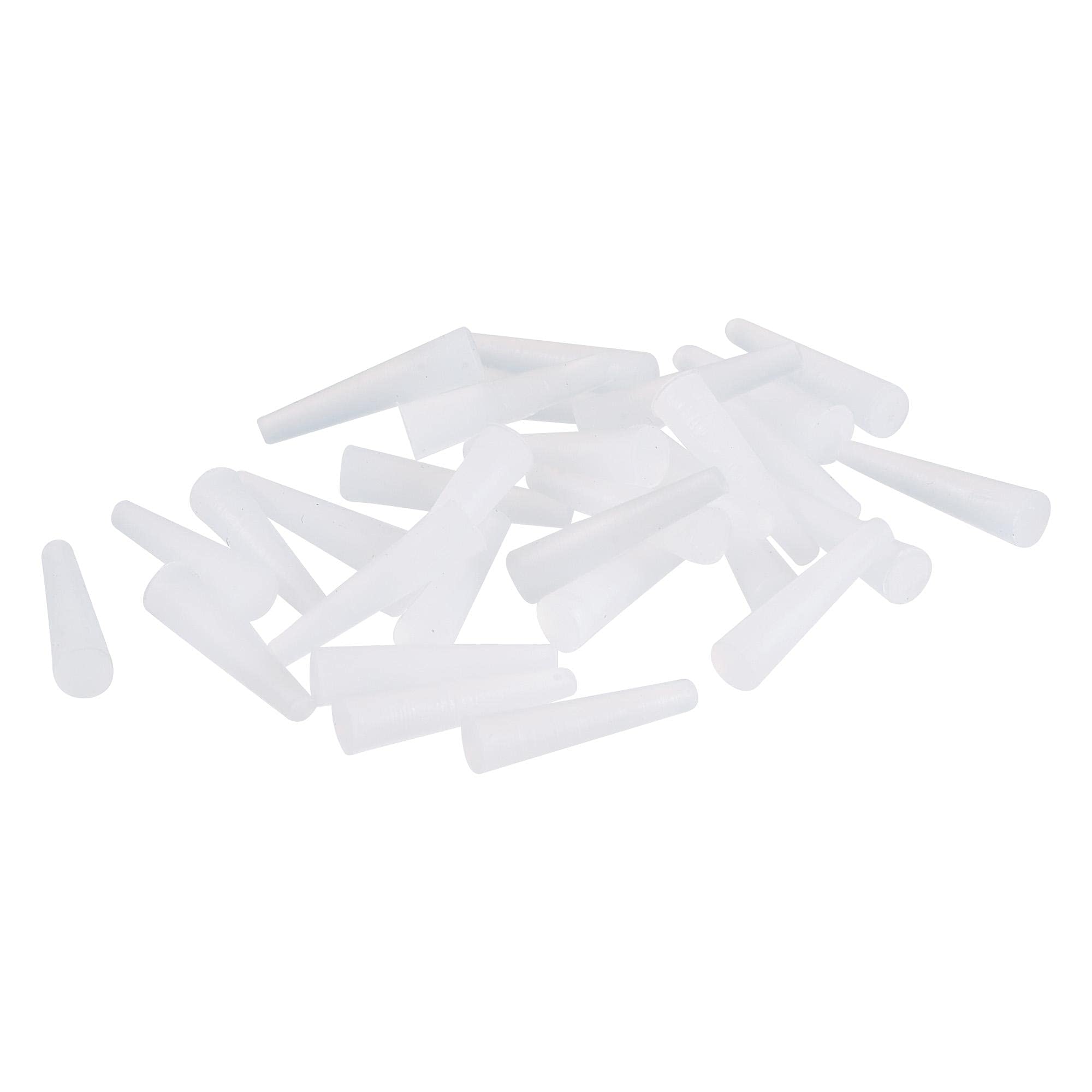 sourcing map 5/64" to 11/64" Solid Silicone Rubber Tapered Plug for Powder Coating, Painting, Anodizing, Plating, Sandblasting 50pcs