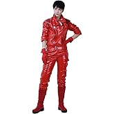 Cosplay.fm Men's Anime Cosplay Costume Motorcycle Jacket With Pants