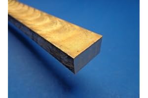 Industrial Metal Sales - 954 Bronze Flat Bar 1/2" x 1" x 11"-Long