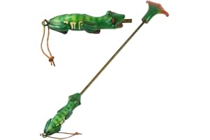 EBROS GIFT Ebros Animated Animal Themed Claws Paws Feet Fangs Long Reach Hand Back Itch Scratcher Figurine 24" L Halloween Props Functional Sculpture (Frog Tongue and Webbed Feet)