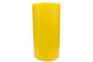 14 cm Beeswax Pillar Candle by Paper Garden