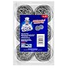 MR.SIGA roestvrijstalen schuurspons, 6 stuks, 30 g