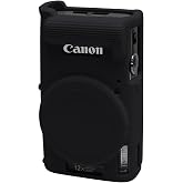 Easy Hood Case for Canon ELPH 360 HS/IXUS 285/IXY 650 Digital Camera,Black | With Removable Lens Cover,Soft Silicone Camera Protective Cover, Slim Fit Lightweight Anti-Scratch Carrying Camera Sleeve