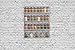 1790 Rustic Chicken Wire Spice Rack - Hanging Spice Rack - 4 Tiers (White)