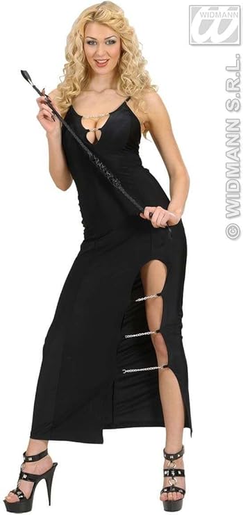 Widmann s.r.l. Sexy Domina Lackkleid Damenkostüm schwarz S