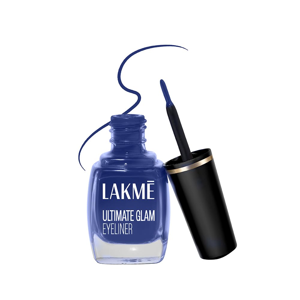 Lakme Insta Eye Liner, Blue, 9 ml - Water Resistant Eyeliner