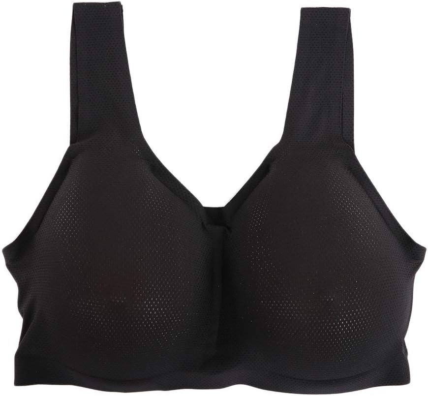 ZMASI 2-in-1 Silicone Breast Inserts Forms Waterdrop Fake Breast Mastectomy Bras Prosthetic Set