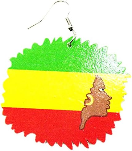 Fro-tastic Earrings/Natural Hair/African American Woman Earring/Wood Jewelry