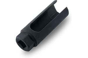 DROGEAR O2 Oxygen Sensor Socket 1/2” Drive x 7/8” (22mm), Oxygen Sensor Remover Tool with Side Cutout Wire Gate, O2 Removal a