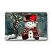 SHININGLY Generic Customize New Fashion Design Decorative Funny Retro Vintage Welcome Snowman Doormat Durable Heat-Resistant Non-Woven Fabric Top Doormat Size 18