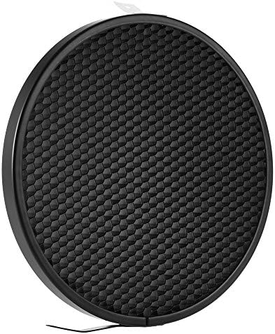 16.8cm 50 Degree Honeycomb Grid Aluminum Photo Studio Accessories for 7" Standard Reflector Diffuser Lamp Shade Dish