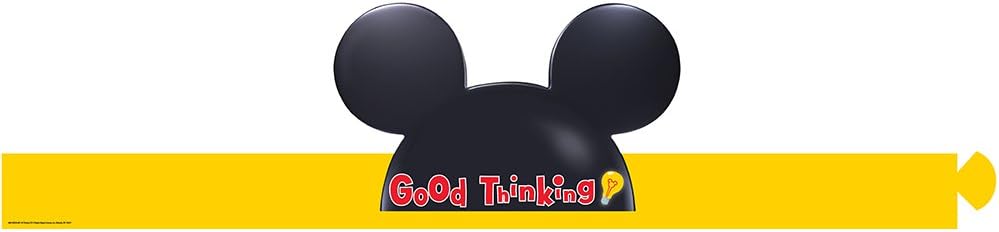 Eureka Mickey Mouse Clubhouse 'Good Thinking' Wearable Paper Party Hats, 32 pcs: Toys & Games