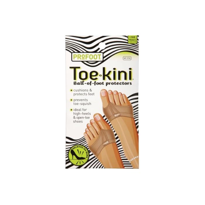 Buy Profoot ToeKini Ball of Foot Protectors 1 Pair (Pack of 3