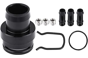 Boost Connector, Boost Tap Aluminum Boost Tap Vacuum Sensor Adapter for GTI 2.0T FSI MK5 TSI