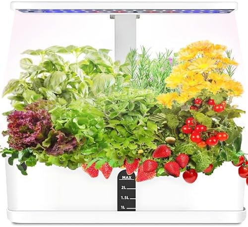 Hydroponics Growing System 9 Pods Smart Indoor Garden Plants Machine with  Pump Automatic Timer LED Grower Light Lamp Adjustable Height Herb Grow  Germination Starter Kit for Home Office Seedling Sprout price in