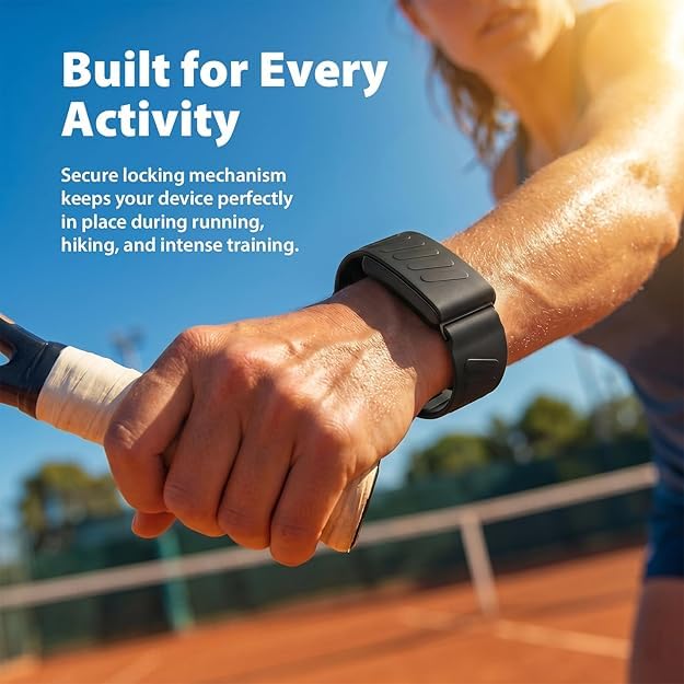 SLEEPHEAD® WHOOP SportFlex,Compatible with WHOOP 5.0,One and Peak – Waterproof, Sweatproof, Silicone Accessory for Health & Fitness,Wearable, Sleep