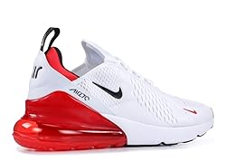 NIKE Air Max 270 - Mens White/Black/University Red