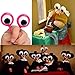 UNGLINGA Pre Filled Easter Eggs with Toys Inside Plastic Surprise Egg Hut Easter Basket Stuffers for Boys Girls - Pull Back Cars, Eyes Finger Puppet, Light Up Ring, Bead Bracelets
