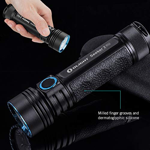 image for OLIGHT Seeker 2 Pro 3200 Lumens Three Cree XP-L HD CW LED Side Switch 