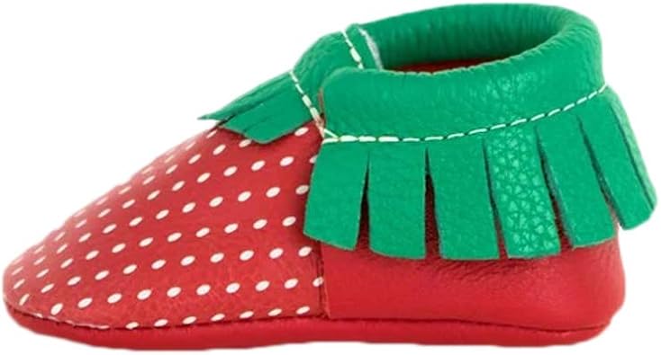 freshly picked strawberry moccasins