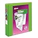 Avery Durable View 3 Ring Binder, 1-1/2 Inch Slant Rings, 1 Green Binder (17835)