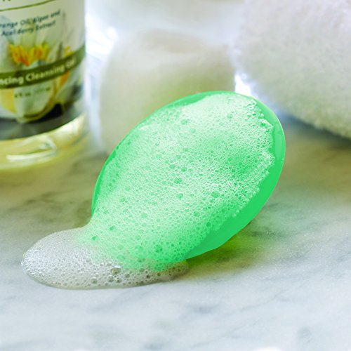 S&T 523401 Silicone Baby Bath Scrubbies - 2" X 2.5", Grey/Teal, 2PK - Thumbnail 3