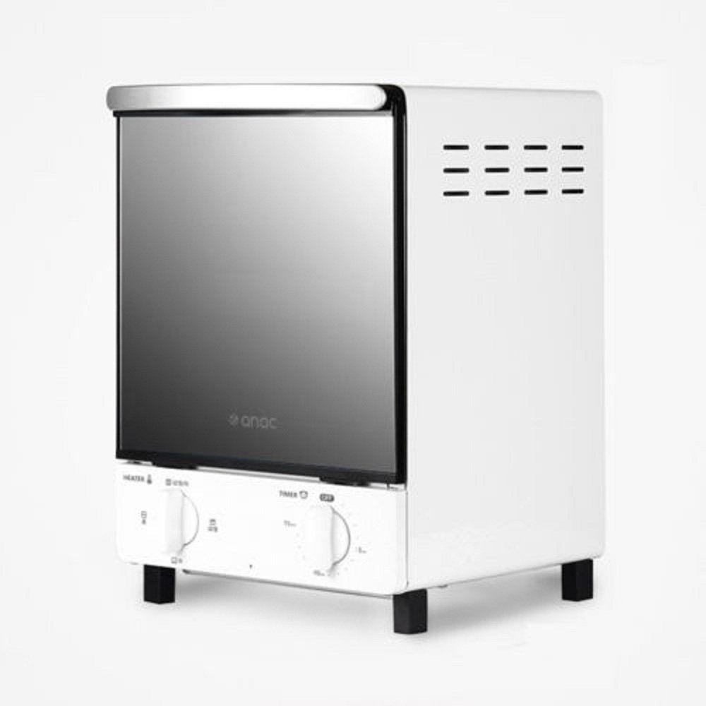 ANAC Mini Toaster Oven Compact 12L Timer HeatUp 1000W White best