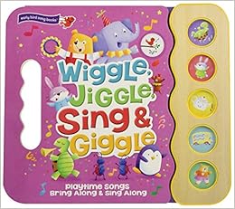 Amazon Com Wiggle Jiggle Sing Giggle 5 Button Children S