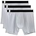 David Archy 3 Pack Men's Athletic Sur-Dry Tech Mesh Sports Boxer Briefs(L, Gray)