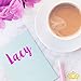 2 Pack Custom Word or Name Decal Sticker - Personalized Vinyl Decal for Tumbler, Cup, Laptop Case, Car Window Accessories for Women - You Choose Size and Colors, Glitter Available