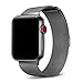 OROBAY Compatible with Apple Watch Band 38mm 40mm, Stainless Steel Milanese Loop with Magnetic Closure Replacement Band Compatible with Apple Watch Series 4 Series 3 Series 2 Series 1, Space Gray