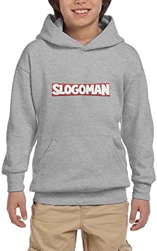 TianJunXinGuo Slogoman Youth Hoodie Long Sleeve Sweater Young Soft Warm Cotton Boys Sweater Girls Pullover