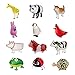 Sharlity Farm Animals Balloons - Balloons Air Walkers Giraffe, Panda，Cat，Rabbit，Penguin，Rooster, Pig，Horse，Cow，Frog，Beetle，Tortoise，For Kids Gift Birthday Party Decor