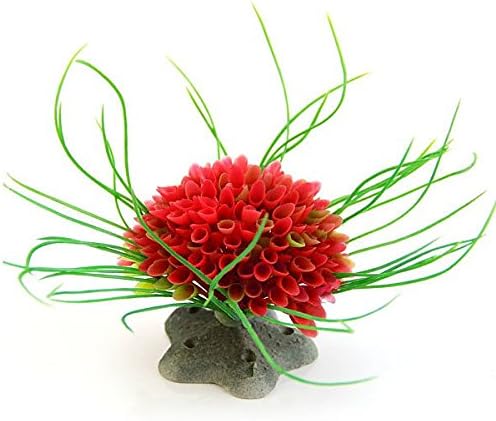 Hot Artificial Water Purple Plant Grass for Fish Tank Aquarium Plastic Decor Ornament no.031