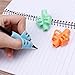 huanban072 3Pcs Two-finger Pencil Grips Silicone Baby Pencil Holder Handwriting Learn Writing Training Grip Holder Pen Tools Writing Pen