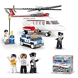 Lightahead DIY Building Blocks Set Aviation Helicopter and mini Figures Construction Kit Toy Set For Kids (259 PCS)