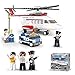 Lightahead DIY Building Blocks Set Aviation Helicopter and mini Figures Construction Kit Toy Set For Kids (259 PCS)