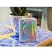 Aibearty Womens Holographic Waterproof Wallet Clutch Bag Wallet Small Purse Silver 4.6Inch*3.6Inch