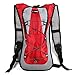 Outdoor backpack Outdoor sports cycling water bags bike bags hiking travel water bag backpack backpack for men and women cycling package orange -hotspeed