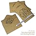 50 Count Kraft Thank You Cards with Envelopes and Pen