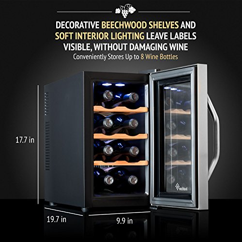 3 Ivation+Thermoelectric+Temperature+Freestanding+Refrigerator